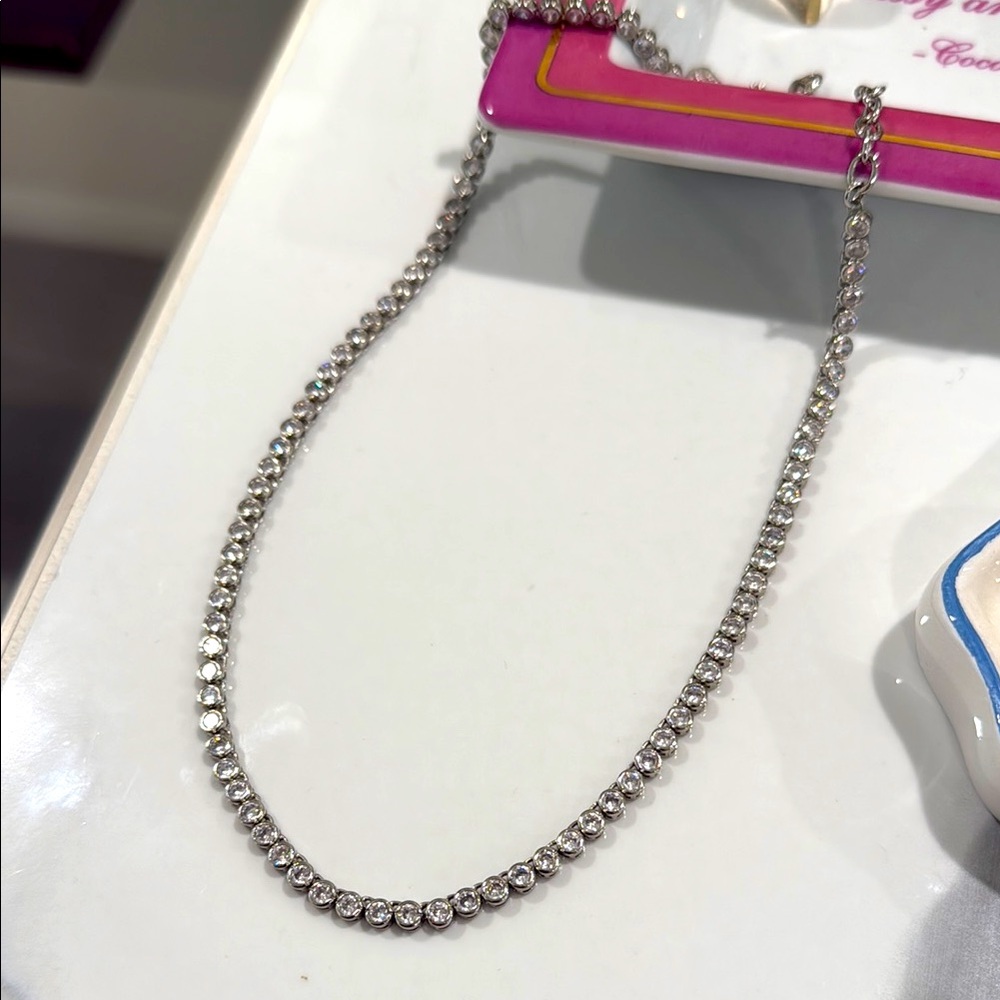 Melinda Maria Tennis Necklace